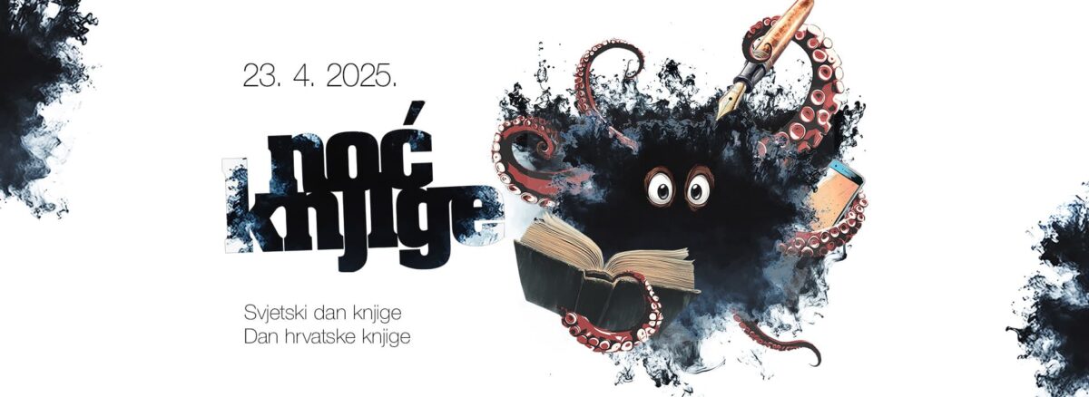 Noć knjige u Rijeci: V.B.Z. knjižara na Korzu postaje književna pozornica 📖 🐙