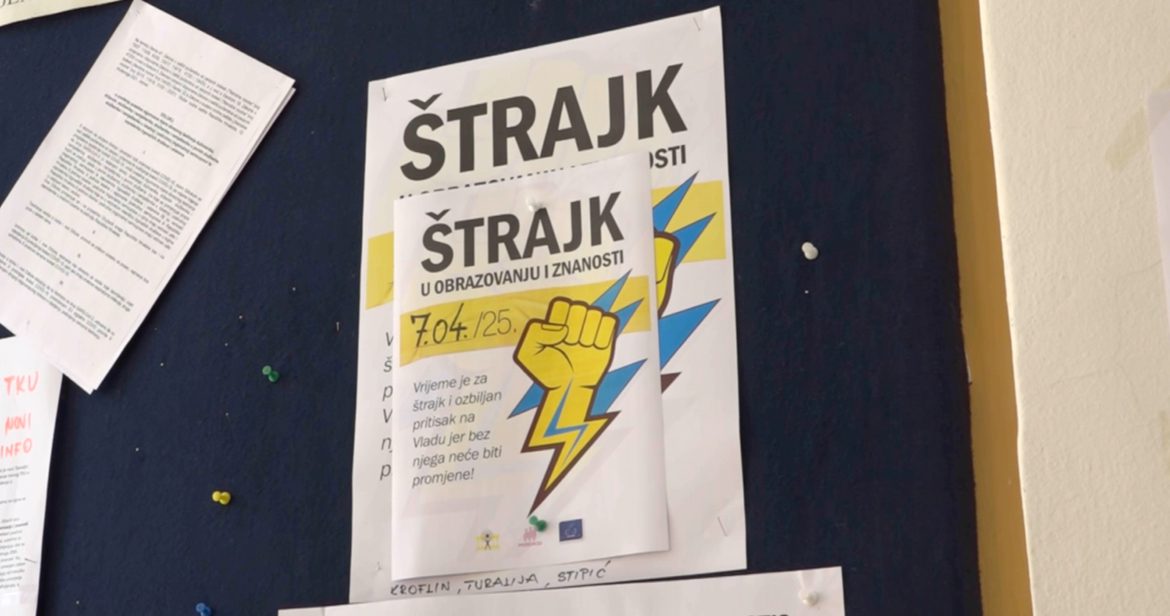 Obrazovni sindikati: Štrajk se nastavlja, najavljen veliki prosvjed u Zagrebu