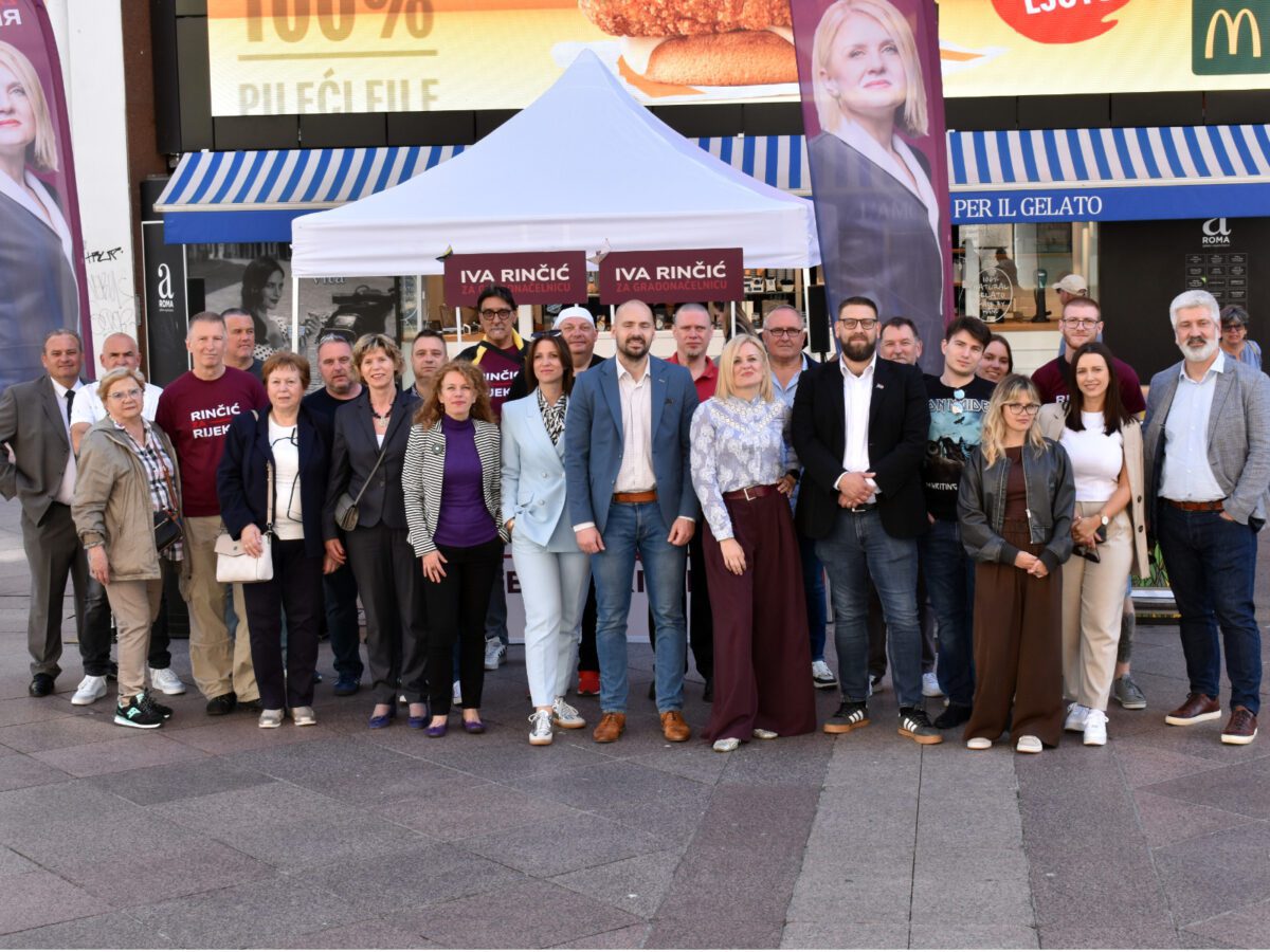 Iva Rinčić predala potpise: Rijeka se budi i traži promjenu