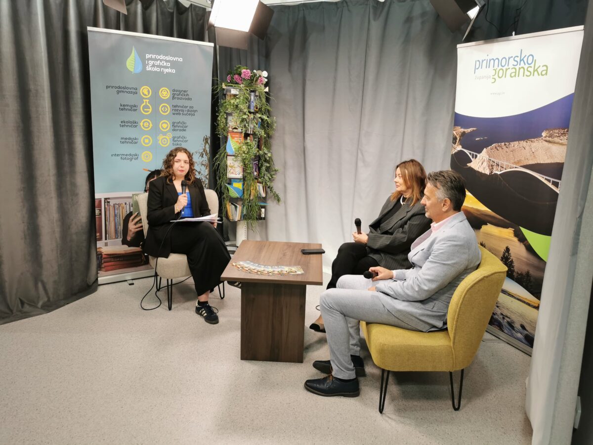 Prirodoslovna I Grafi ka kola Otvorila kolski TV I Podcast Studio 
