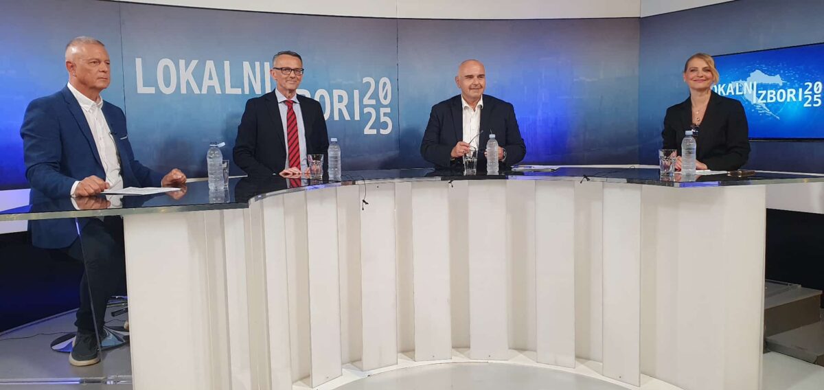 Sučeljavanje za župana na Kanalu Ri: Ivica Lukanović i Alen Ružić