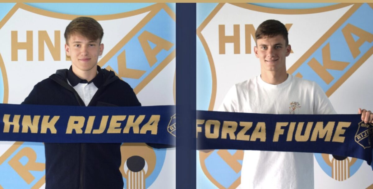 Roko Valinčić i Domagoj Ivan Marić potpisali profesionalne ugovore s HNK Rijeka