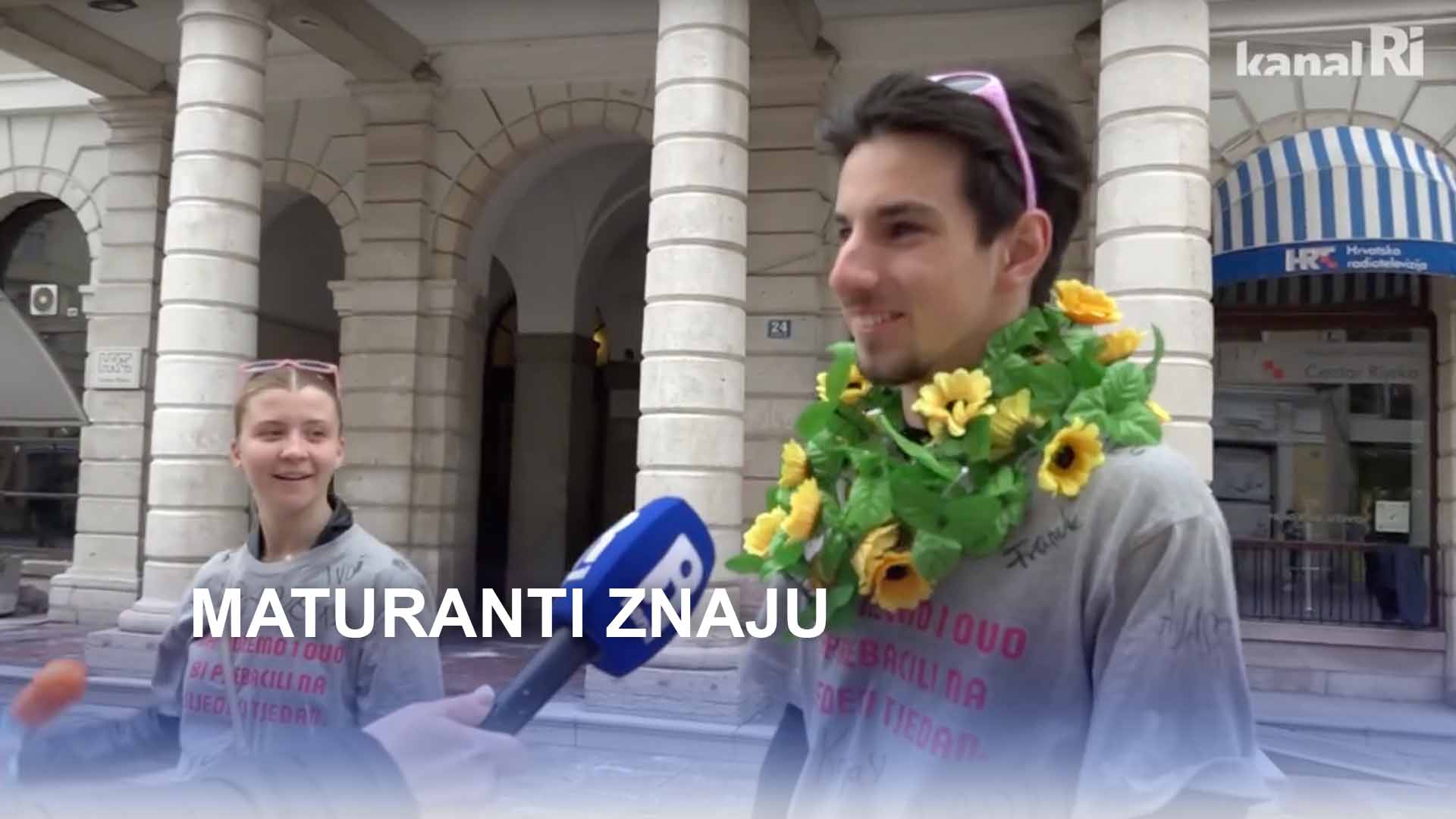 Rijeka slavi prije početka: maturanti najavili atmosferu na Korzu