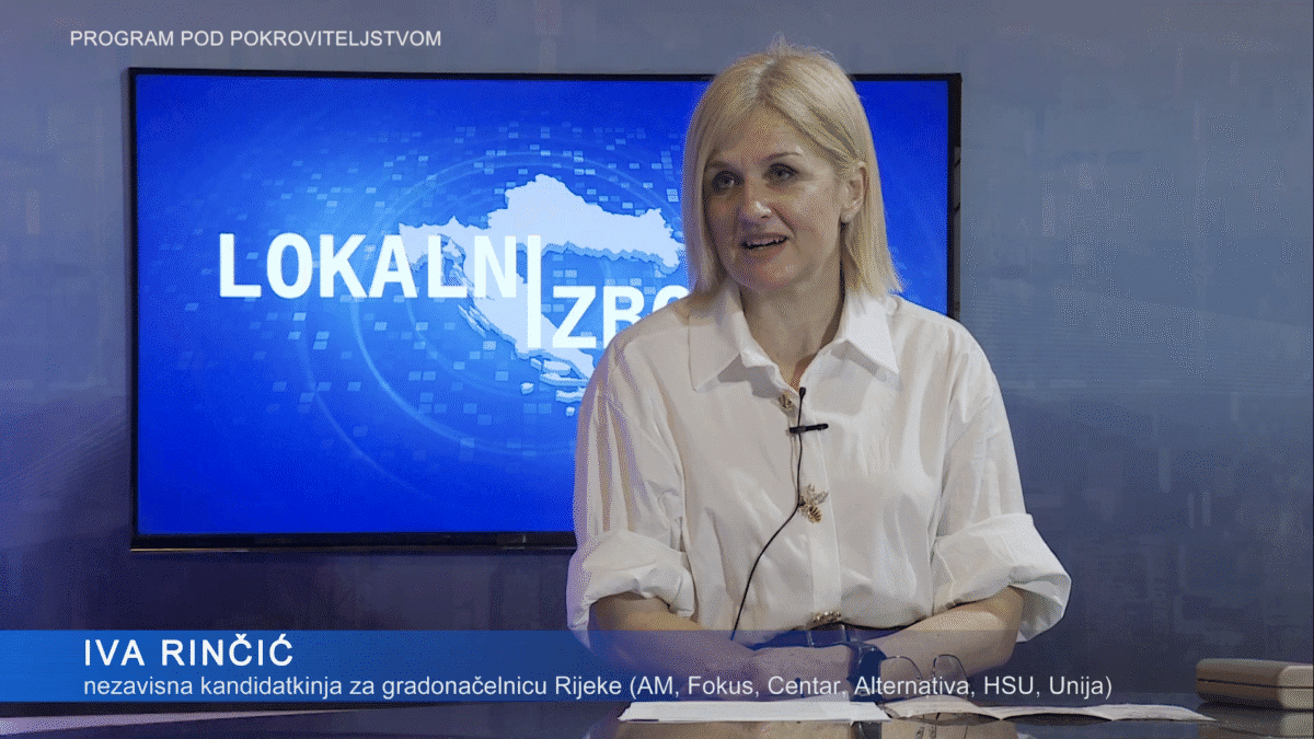 Predstavljanje kandidata za gradonačelnicu Grada Rijeke – Iva Rinčić