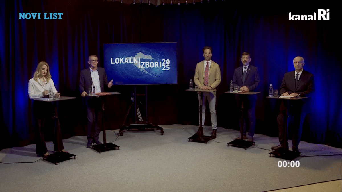 Sučeljavanje:  Kandidati za župana PGŽ iznijeli stavove o Thompsonu, Platku, Zračnoj luci Rijeka