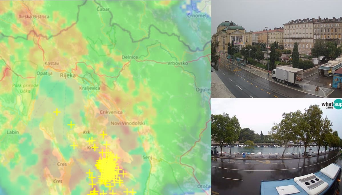 Temperature dolje, nevrijeme gore: Stiglo je pogoršanje vremena 