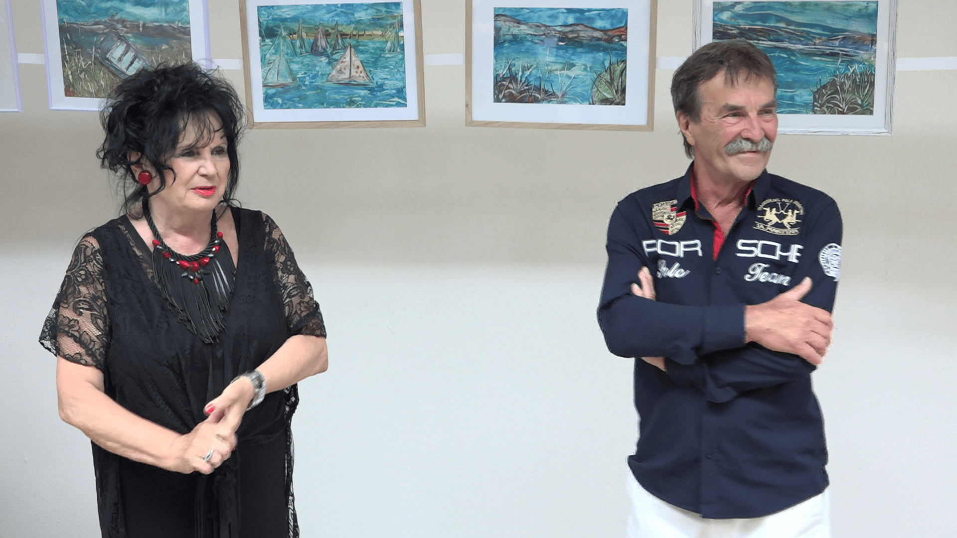 Tragom svjetlosti: Anton Tony i Ksenija Ambrozich otvorili zajedničku izložbu u Galeriji Garbas