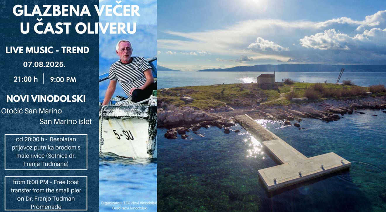 Glazbena večer u čast Oliveru: Novi datum 