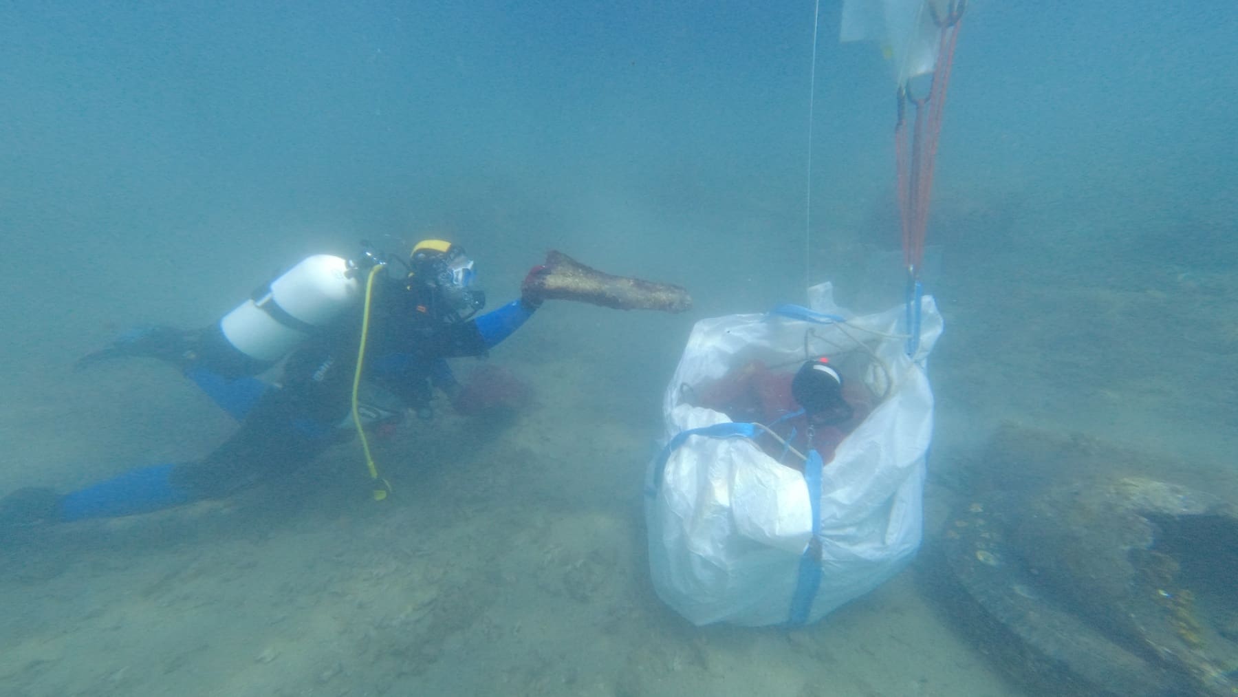 Očišćeno podmorje i obala Tihog kanala