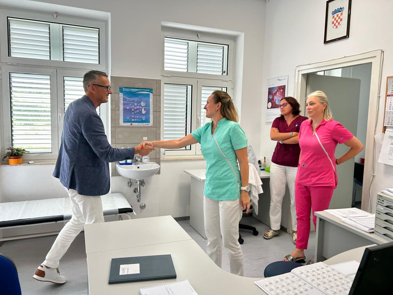 Župan Lukanović obišao županijske ustanove na Lošinju