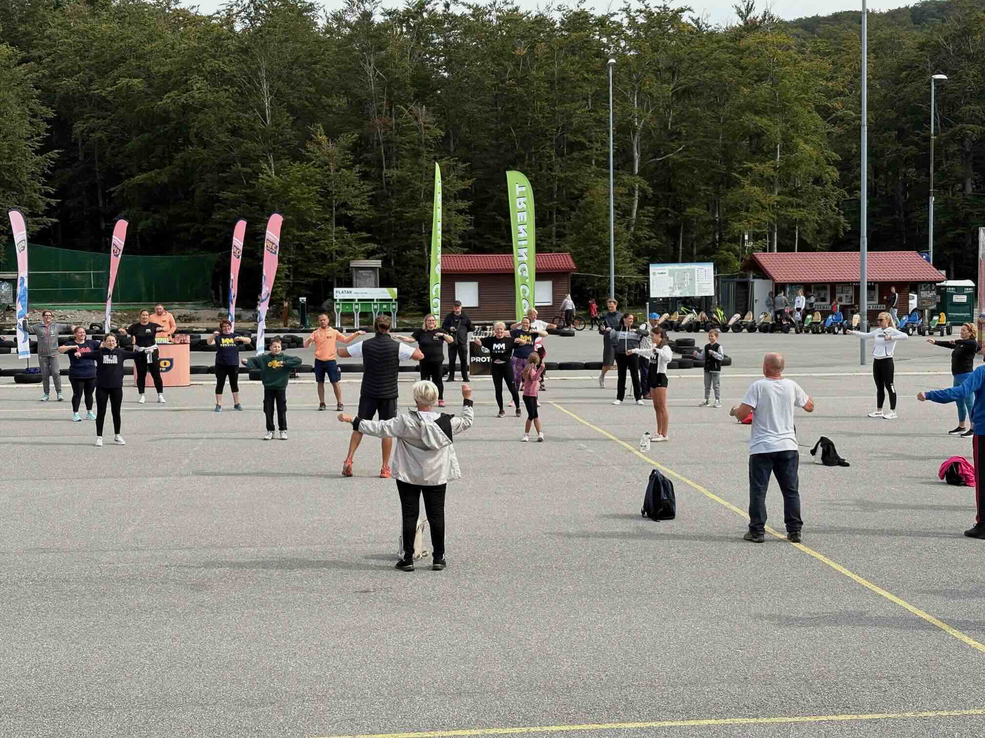 Na Platku i u Voloskom obilježen Hrvatski olimpijski sportski dan