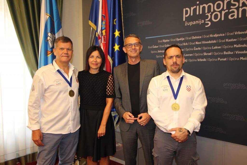 Najbolji svjetski brodomaketari na prijemu u županiji