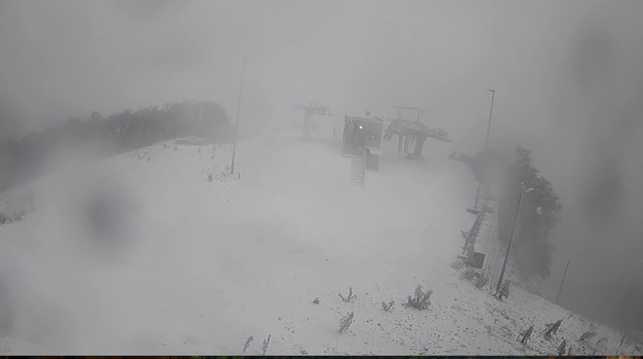 Na Platku pale prve pahulje snijega