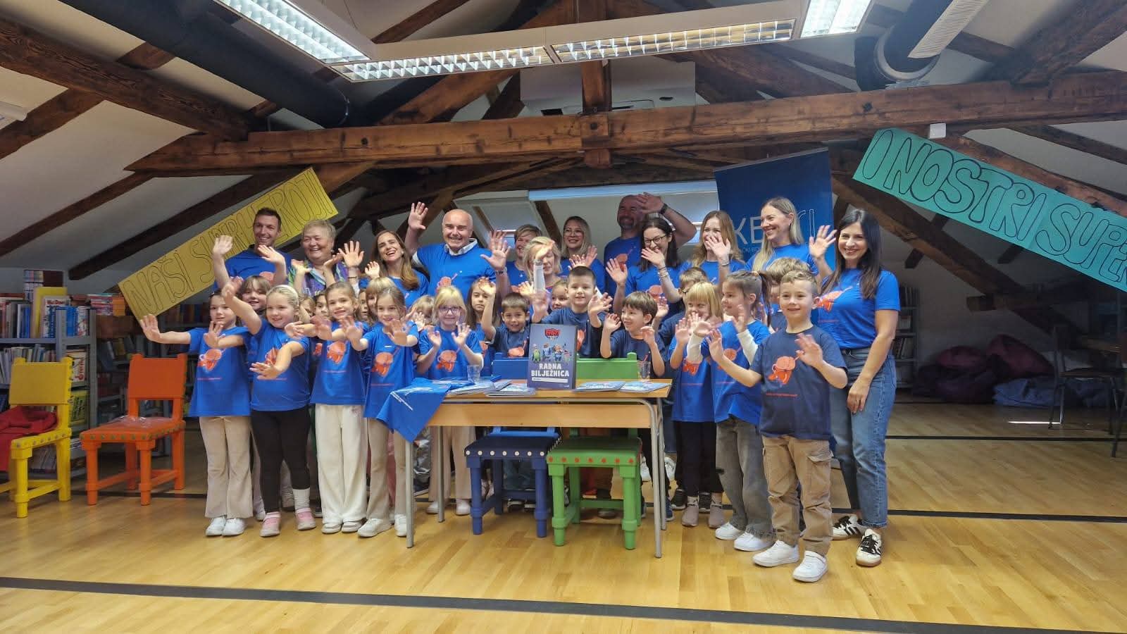 Djeca iz OŠ  Gelsi prva u Hrvatskoj učit će o simptomima i prevenciji moždanog udara