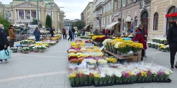 Objavljen je natječaj za prigodnu prodaju na riječkoj tržnici u povodu blagdana Svih svetih