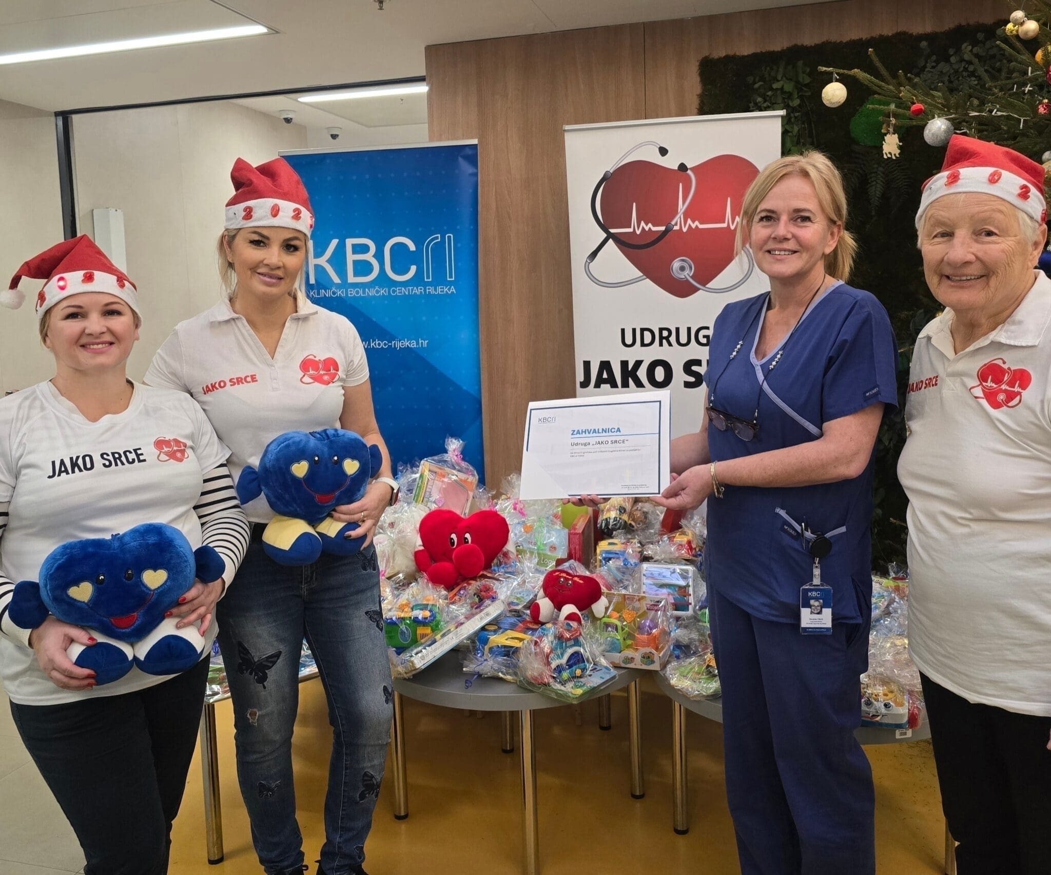 Udruga Jako srce darivala pacijente na pedijatriji