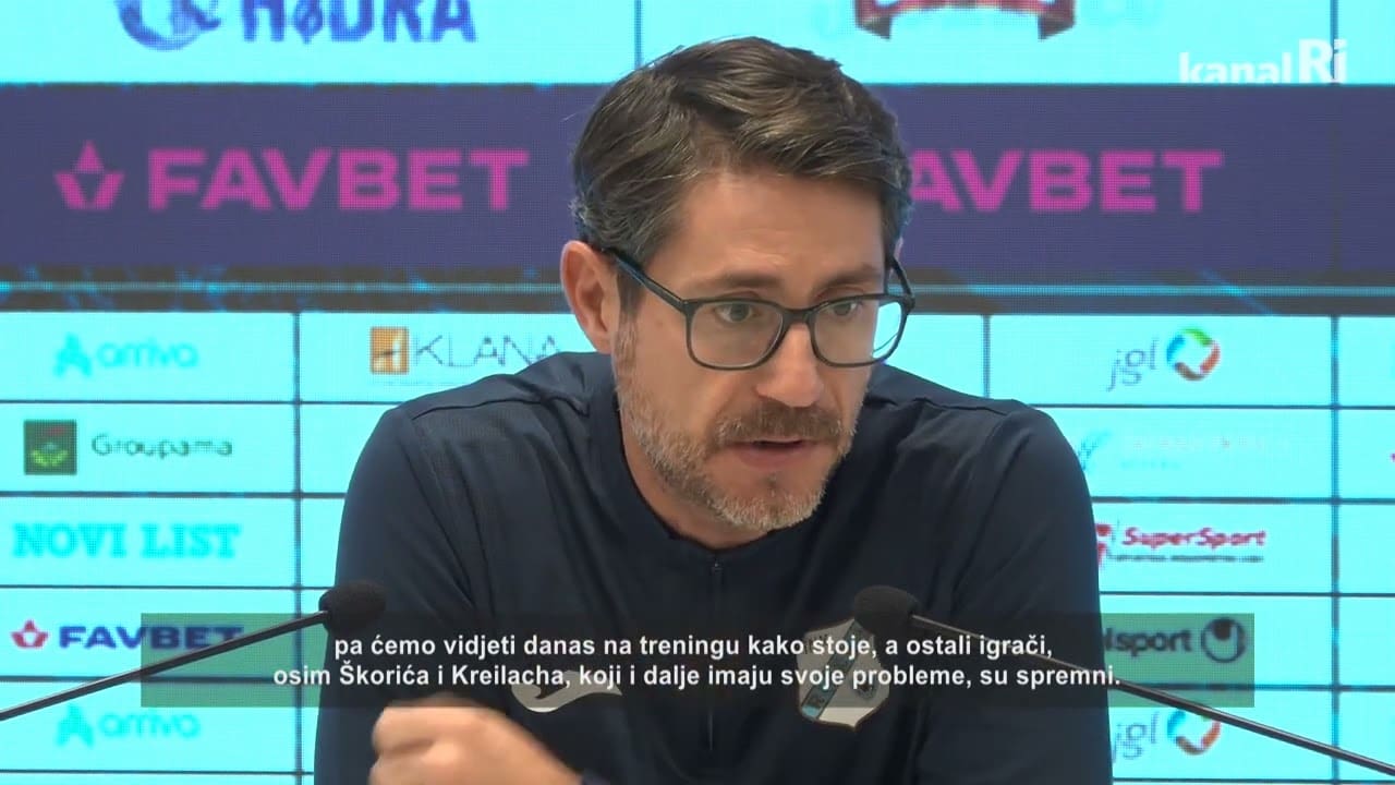 Nogometaši Rijeke u subotu dočekuju Vukovar
