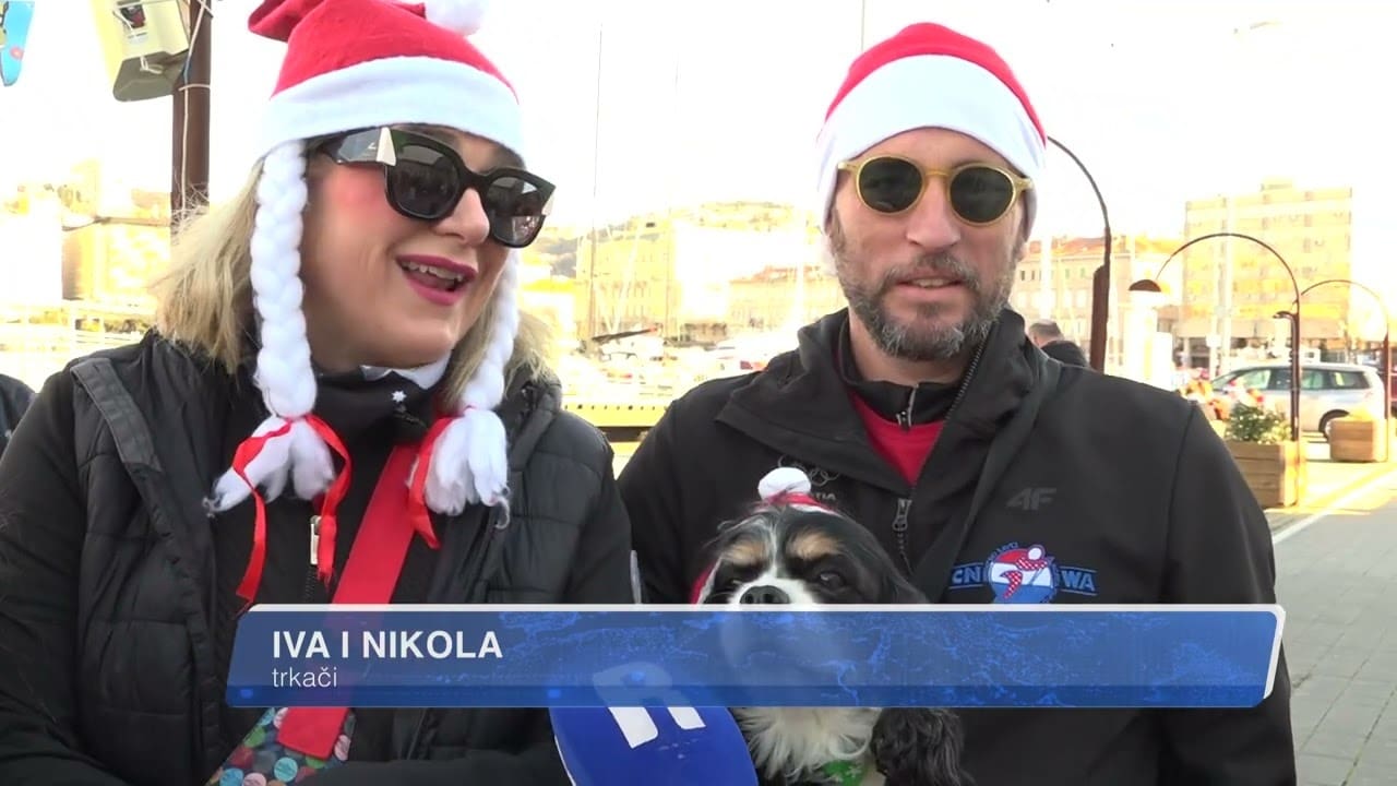 HoHoHo Run na Molo longu održan jubilarni deseti put