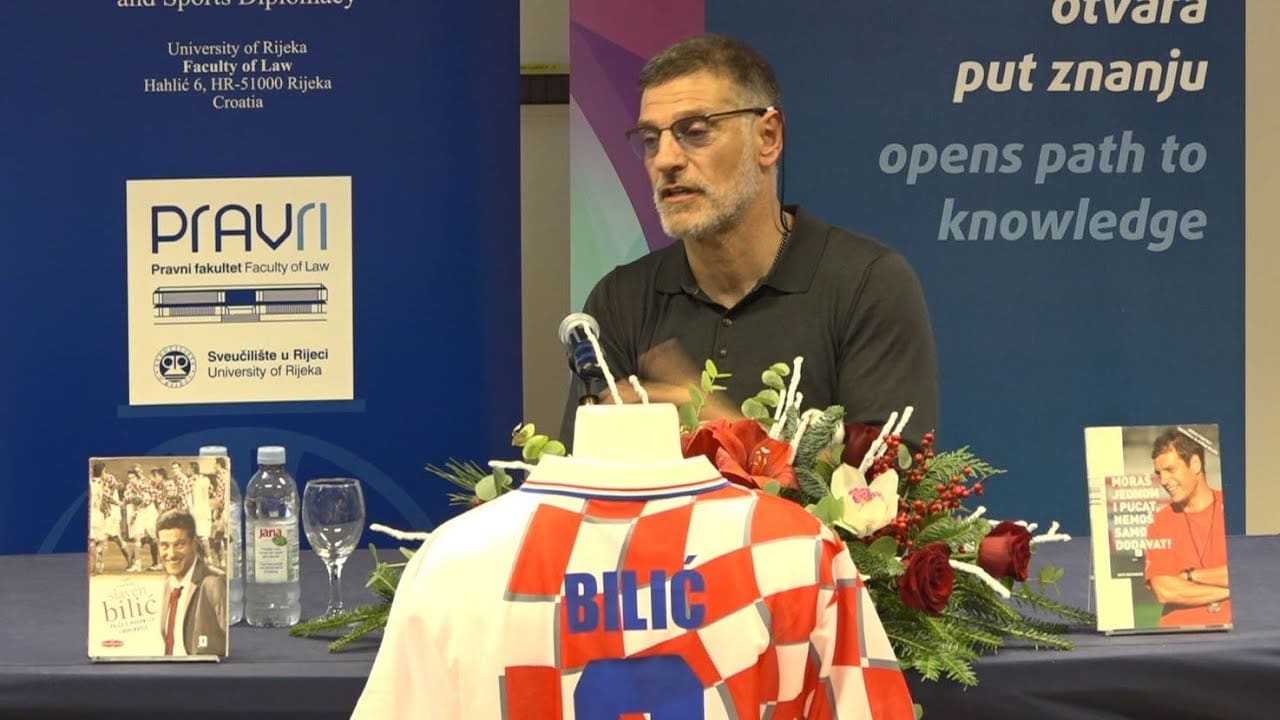 Slaven Bilić gostovao je na Pravnom fakultetu u Rijeci