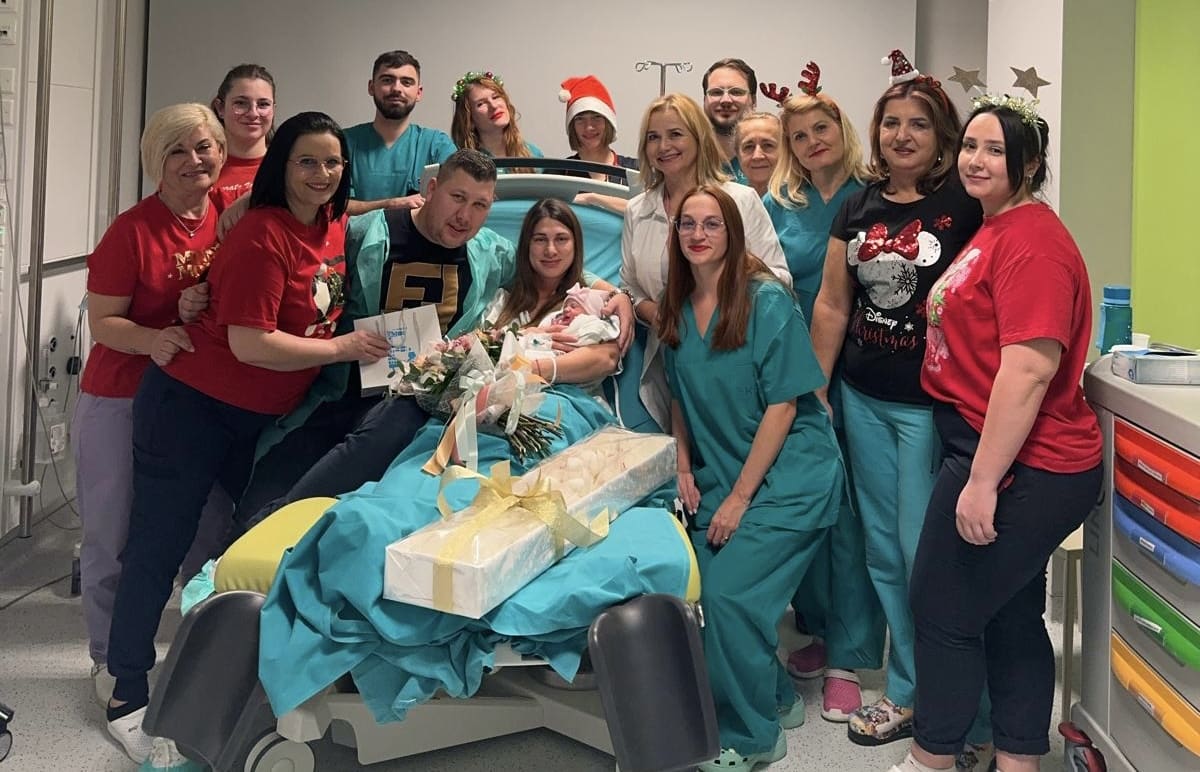 U novogodišnjoj noći rođena prva riječka beba u 2026. godini