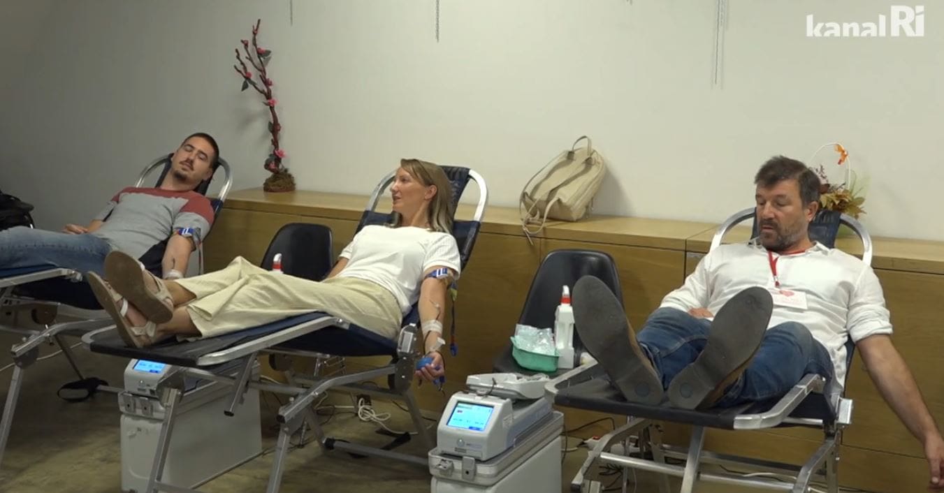 Darivateljima krvi iz Rijeke besplatan javni prijevoz