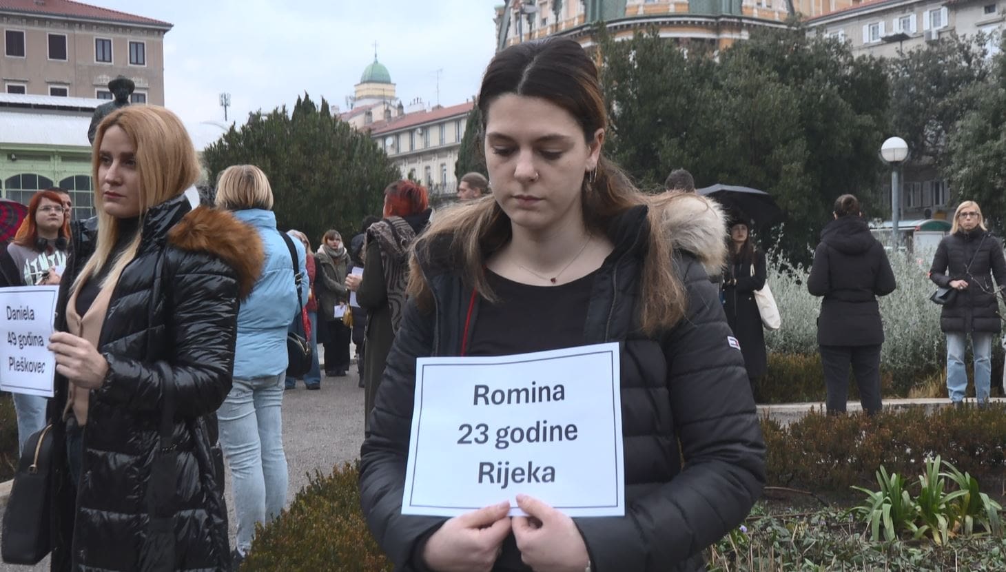 19 minuta šutnje Riječana i Riječanki za 19 žena ubijenih prošle godine