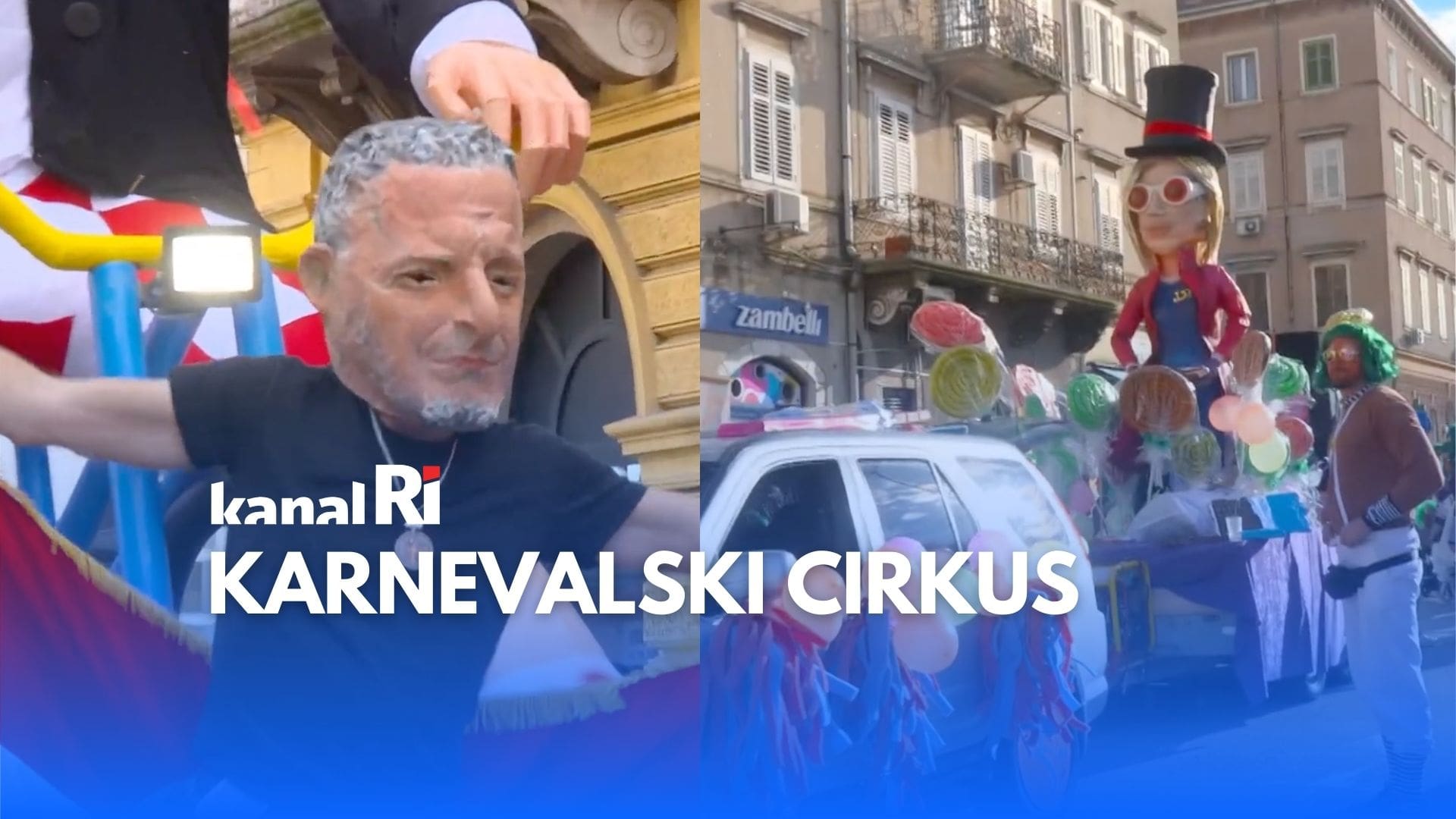 Finale Riječkog karnevala: Od Thompsona do čokoladice gradonačelnice