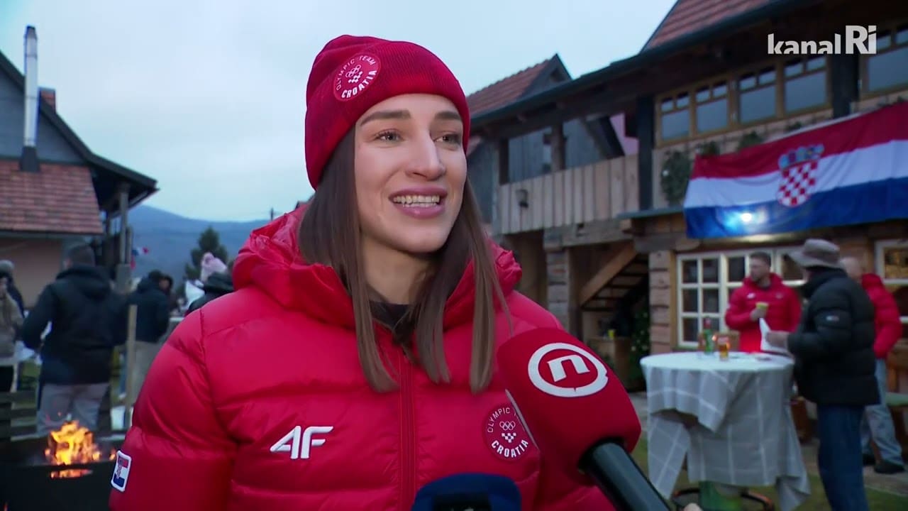 Mrkopalj ispratio Leonu Popović na njene treće Olimpijske igre