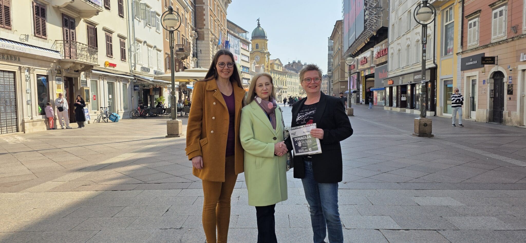 Umjesto dijeljenja cvijeća, PGS na Dan žena uručio novčanu donaciju Domu sv. Ane<br>