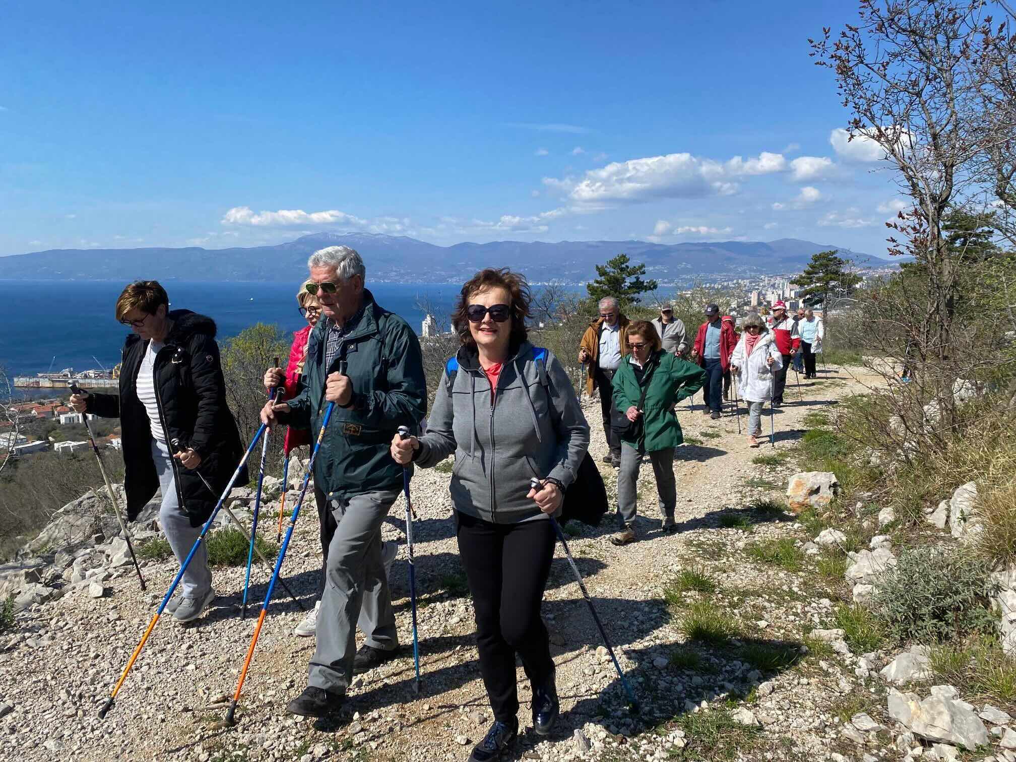 Započinje nova sezona nordijskog hodanja u Kostreni