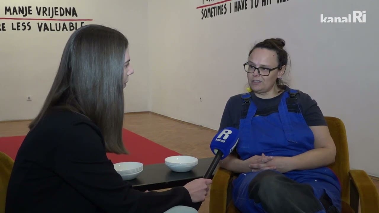 Riječka umjetnica Nika Rukavina u Filodrammatici