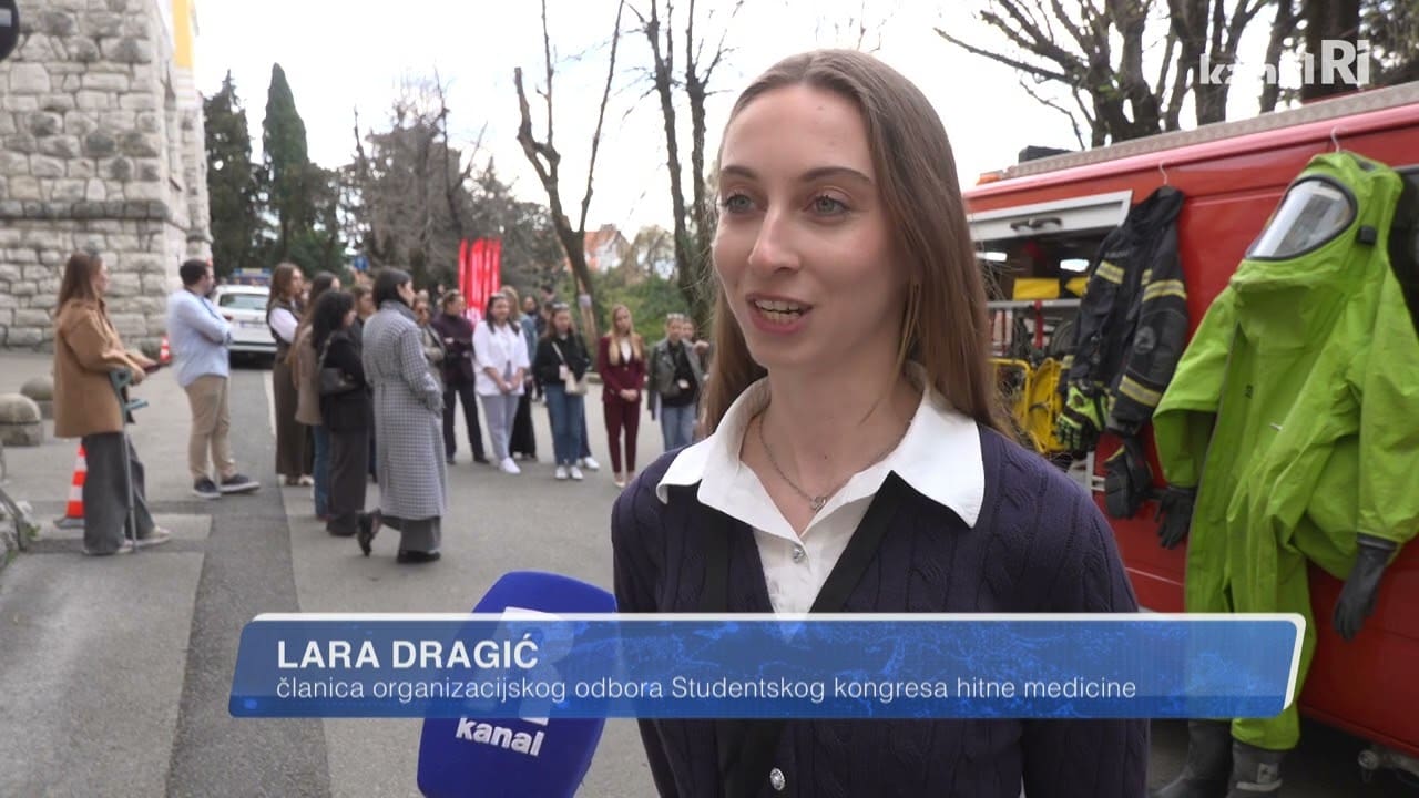 Budući liječnici uče od operativnih snaga: Civilna zaštita na Medicinskom fakultetu u Rijeci