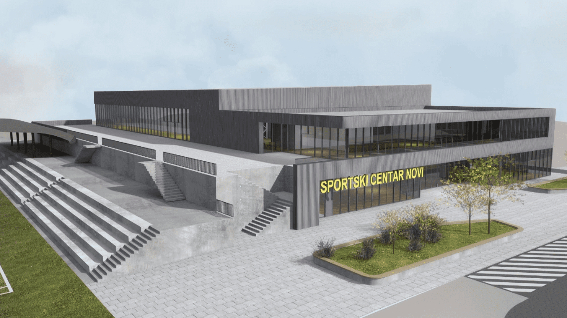 Novi Vinodolski dobiva moderni sportski centar: Položen kamen temeljac za projekt vrijedan 6,9 milijuna eura