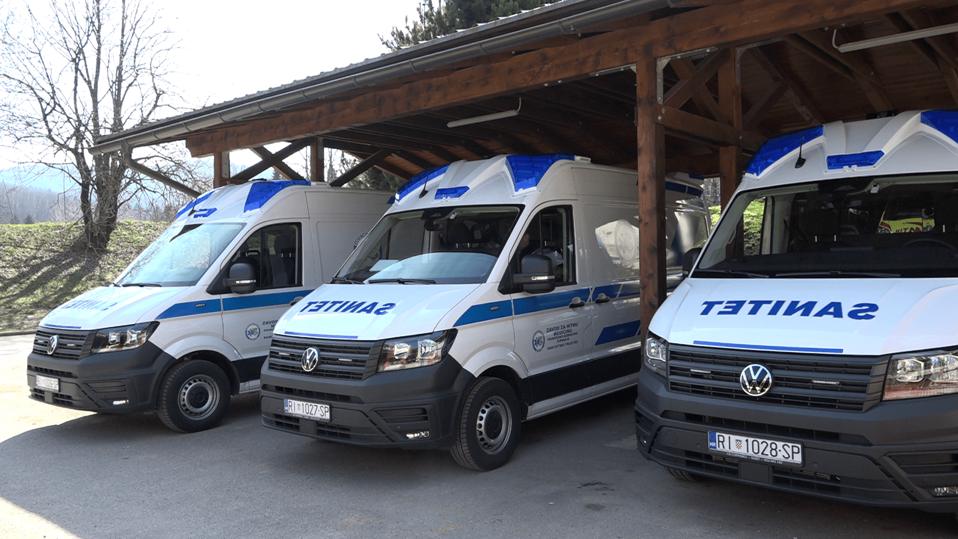 Tri nova sanitetska vozila za ispostave u Gorskom kotaru
