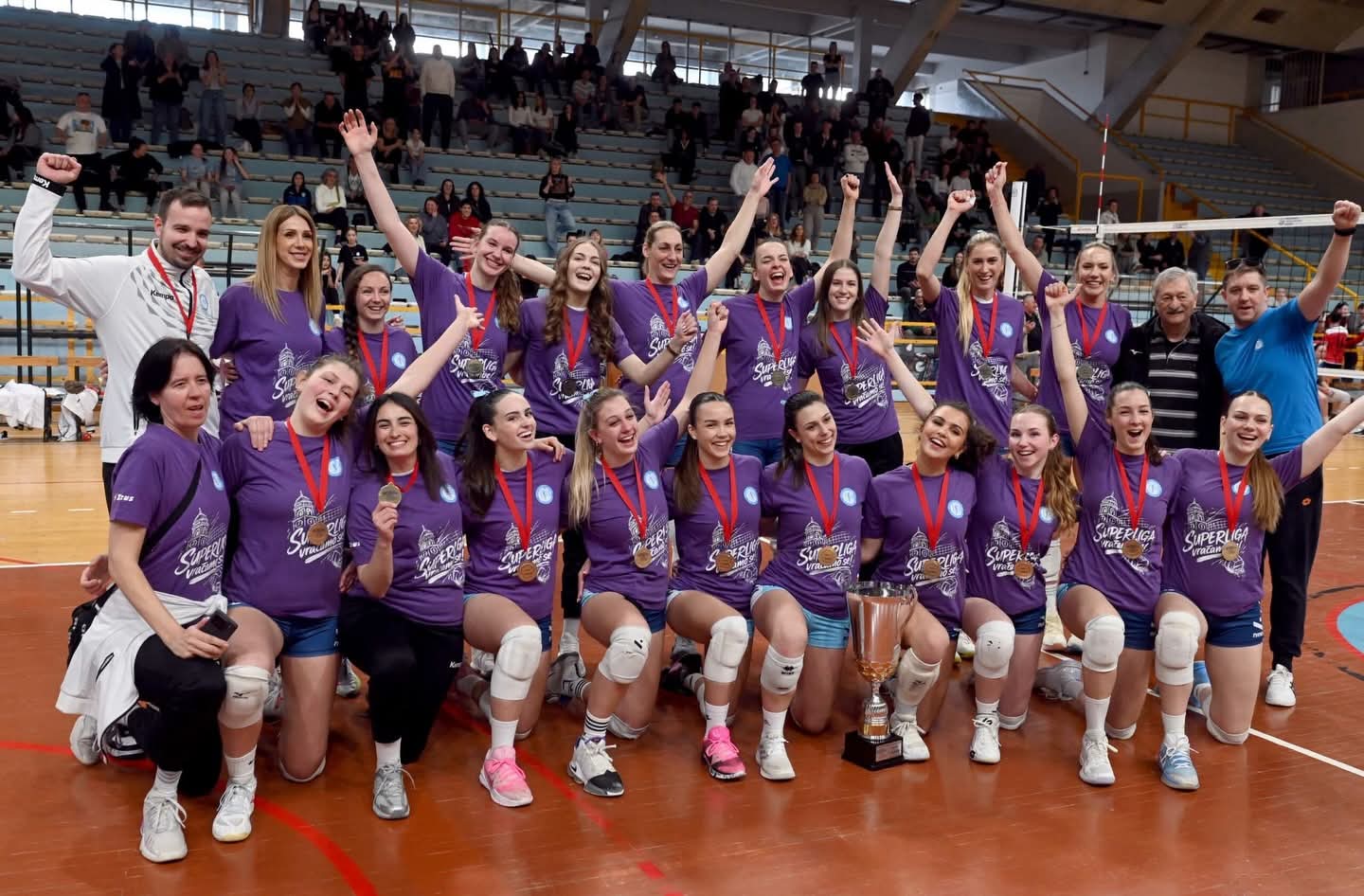 Odbojkašice Rijeke bez poraza osvojile Prvu ligu i vratile se u Superligu