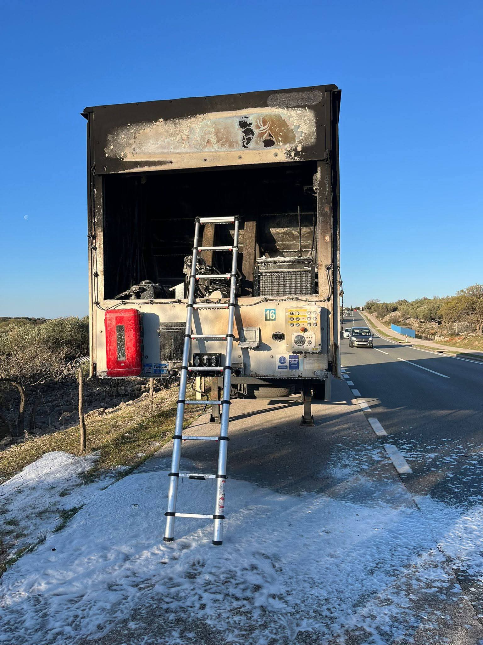 Rano jutros krčki vatrogasci imali su brzu intervenciju na Dunatu