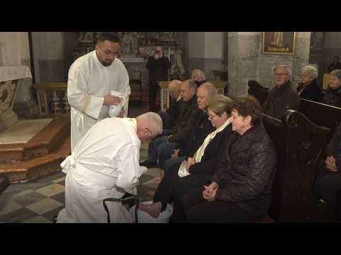 Uzinić na obredu pranja nogu pozvao na pomirenje i odbacivanje sukoba