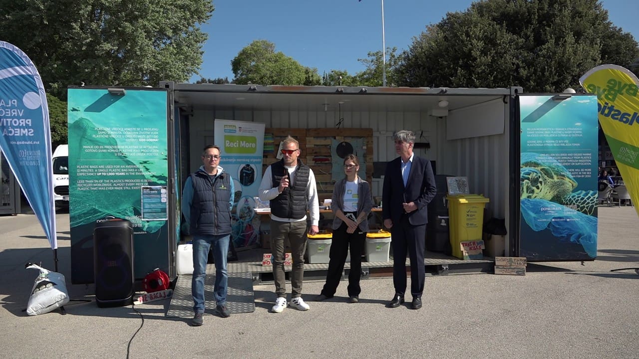 Akcija „Sretno more“ na Krku: Uz pomoć 5G robota iz mora izvučeno 2,5 tone otpada