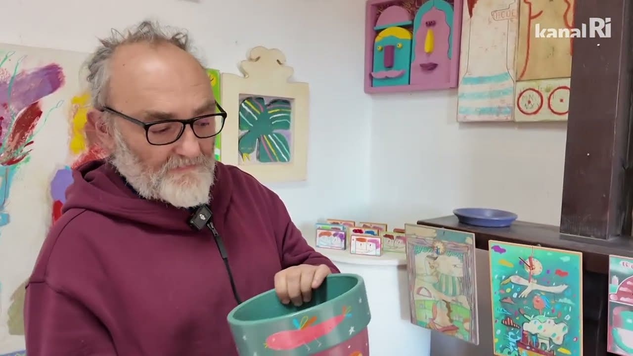 Posjetili smo atelje Saše Jantoleka u Kastvu