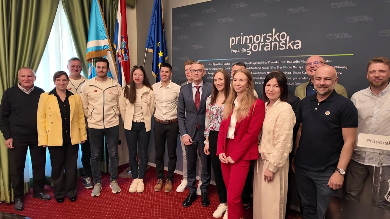 Goranski olimpijci okupili se u Rijeci na prijemu u županiji