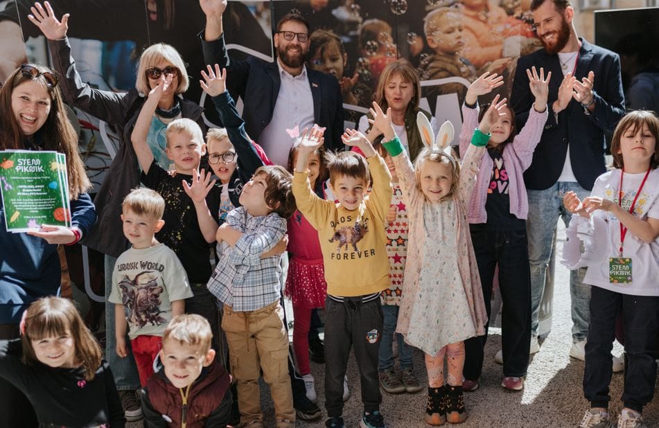 Četvrti STEM piknik pretvorio je Art-kvart Benčić u prostor igre, znanosti i otkrića