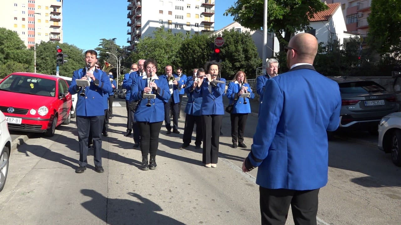 Gradska glazba Trsat tradicionalnom budnicom označila početak Praznika rada