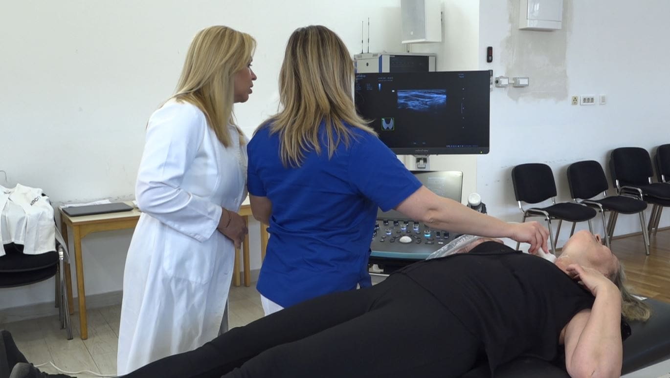 Održani preventivni ultrazvučni pregledi štitnjače za korisnike Caritasa