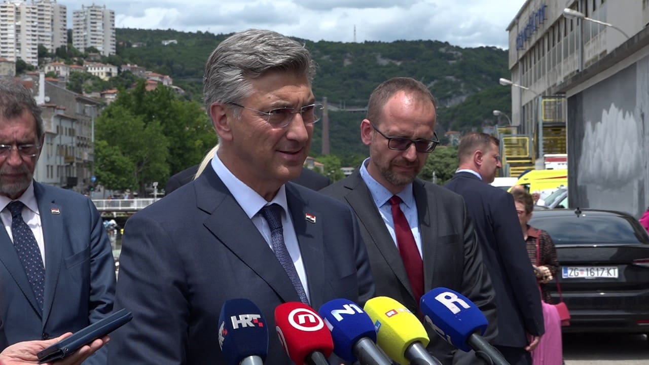 Premijer Plenković o projektima u Rijeci: Realizirana infrastruktura od strateške je važnosti
