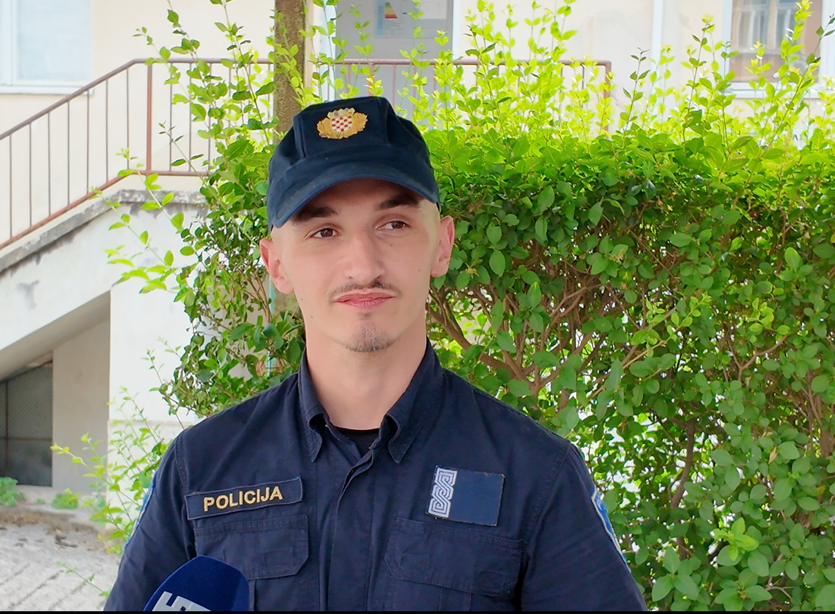Policajac Valentino Halgota junak jutrošnje akcije na riječkoj obilaznici: Hvala građanima koji su mi pomogli