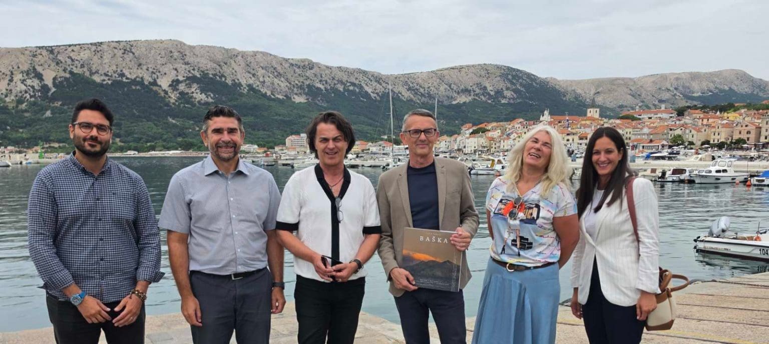 Župan Ivica Lukanović obišao Bašku i Punat