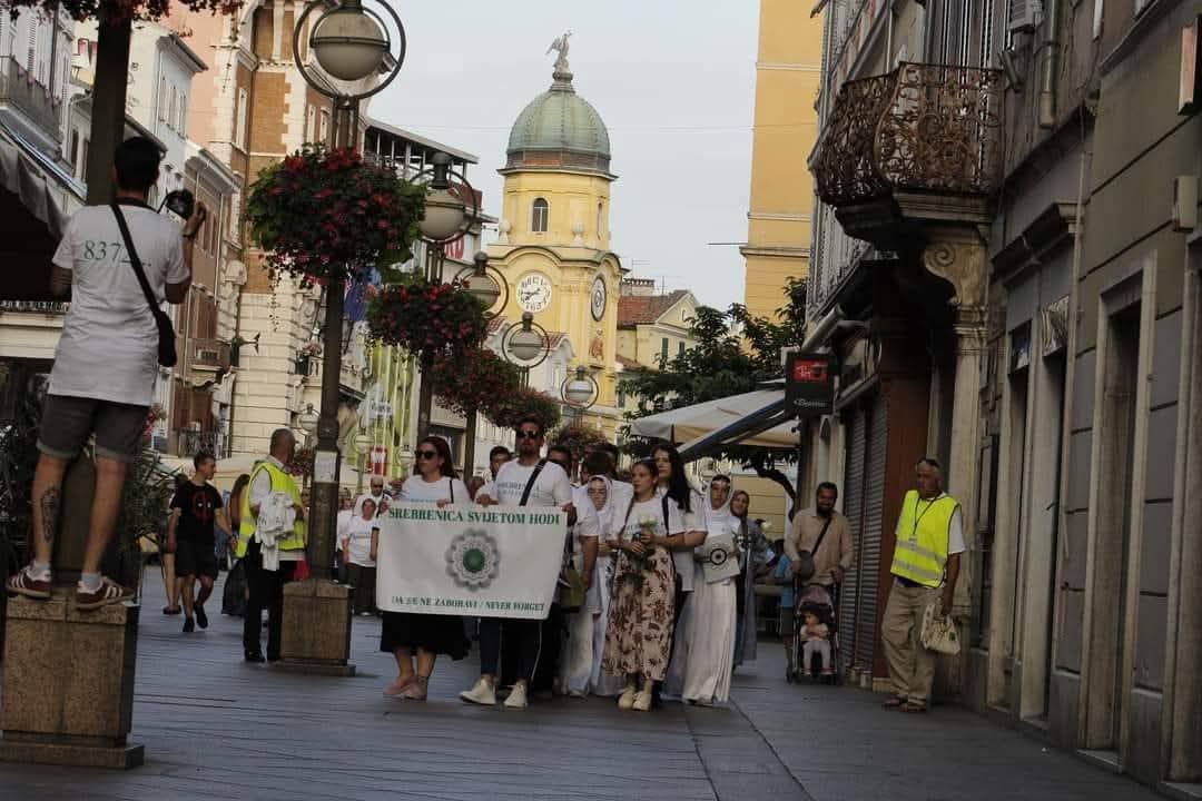 U Rijeci u petak mimohod sjećanja za žrtve genocida u Srebrenici
