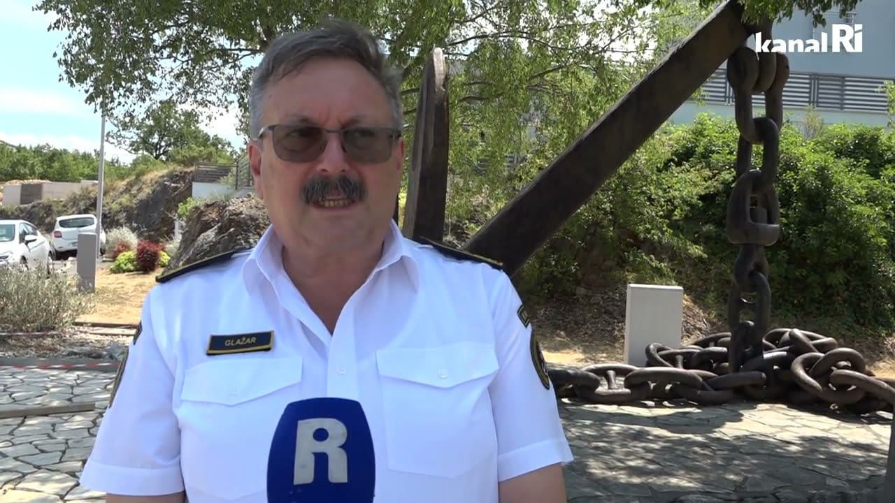 Darko Glažar, lučki kapetan Lučke kapetanije Rijeka o sinoćnjem nevremenu na Kvarneru