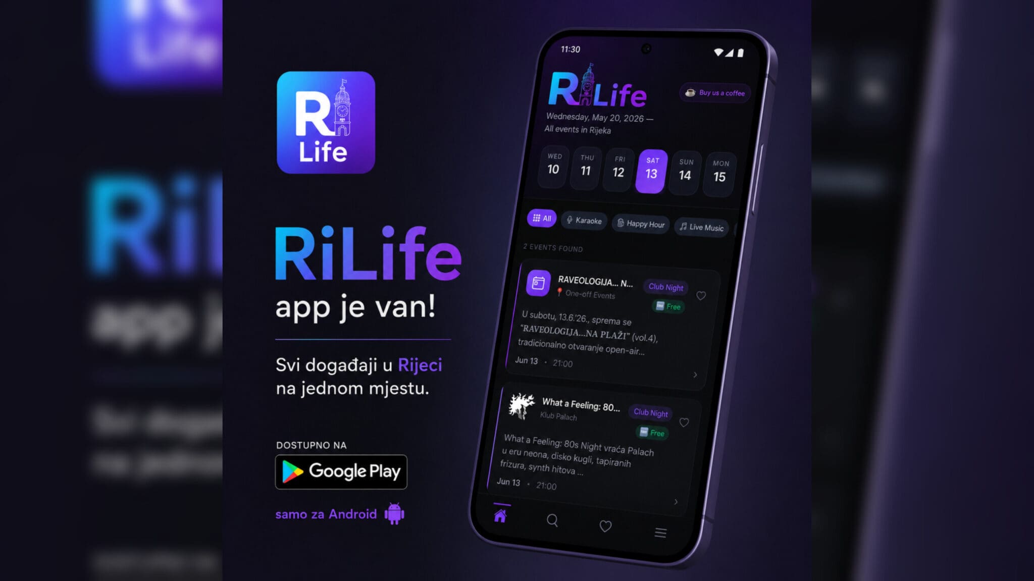 RiLife donosi pregled svih događanja u Rijeci na jednom mjestu