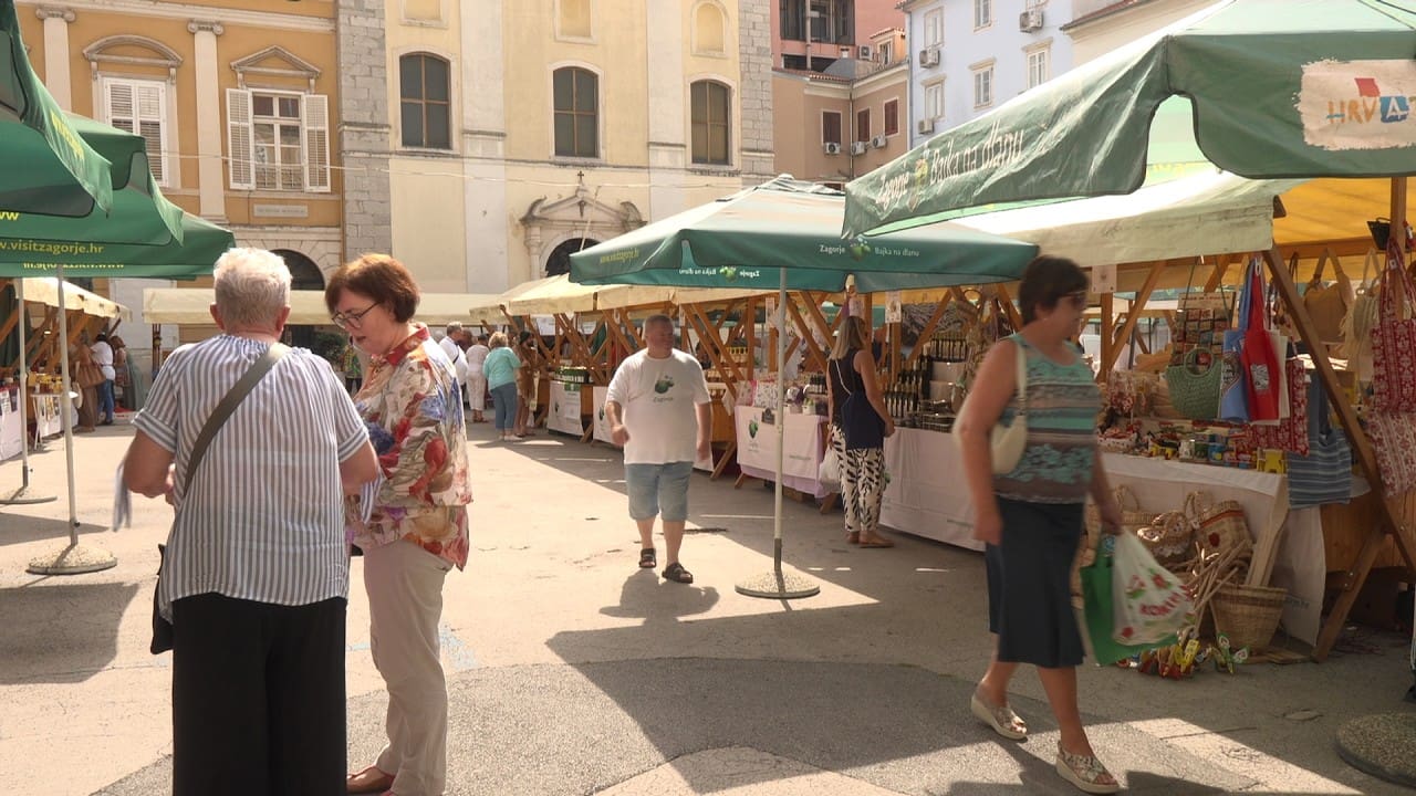 Održava se 13. manifestacija '100% zagorsko' na Trgu Riječke rezolucije
